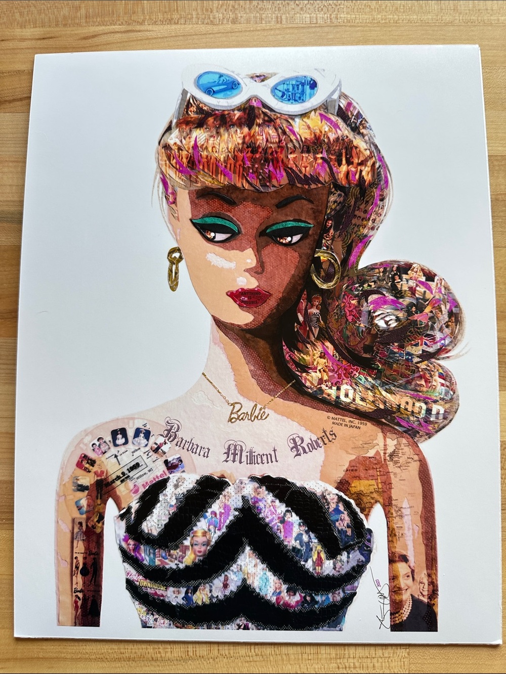 Kristi Abbott Barbie Pop Art Wall Print